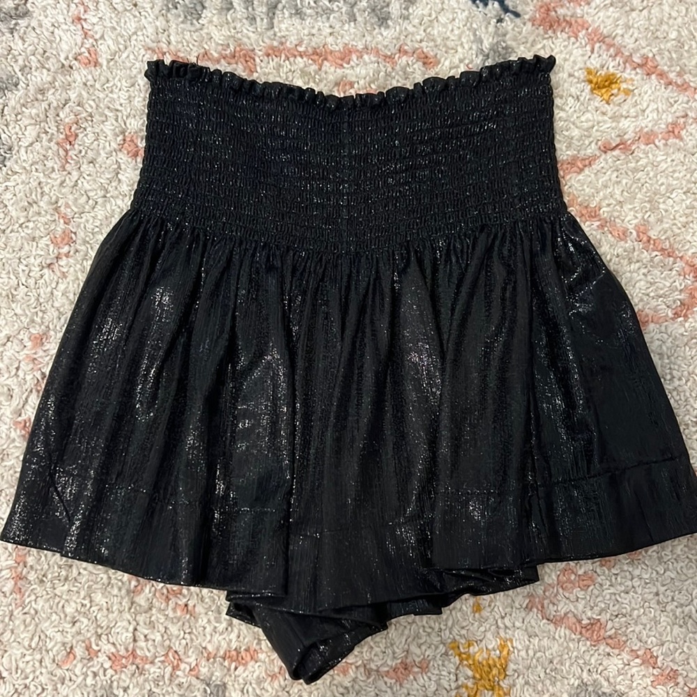 Queen of Sparkles Black Shorts